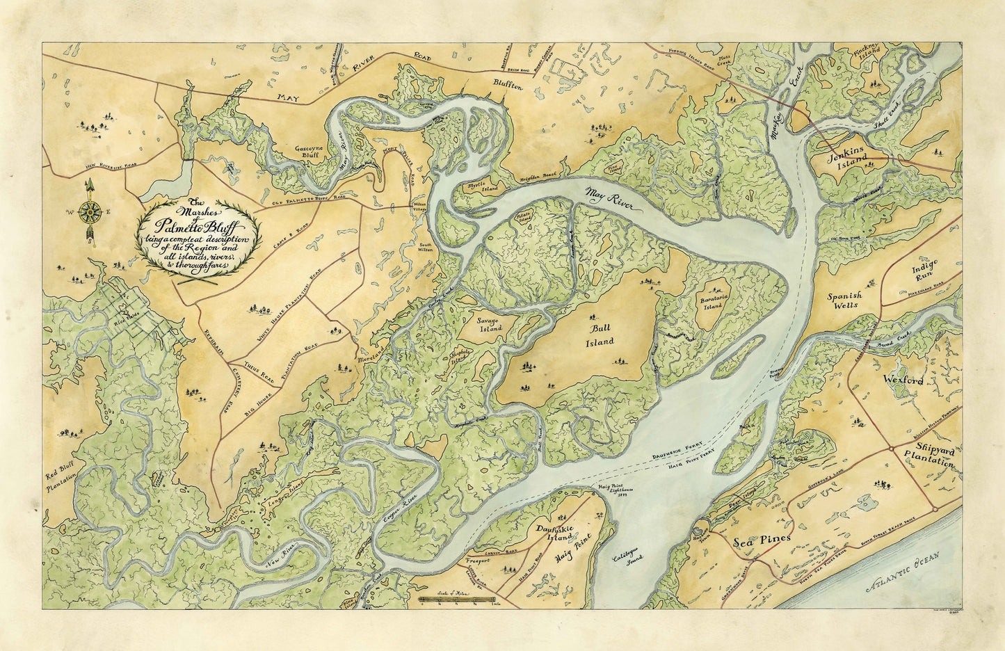 Marshes of Palmetto Bluff, South Carolina