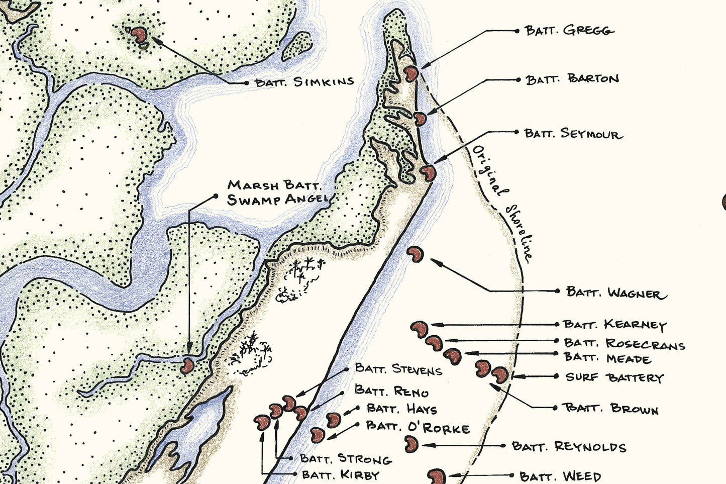 Revolutionary & Civil War Fortifications of Charleston Harbor