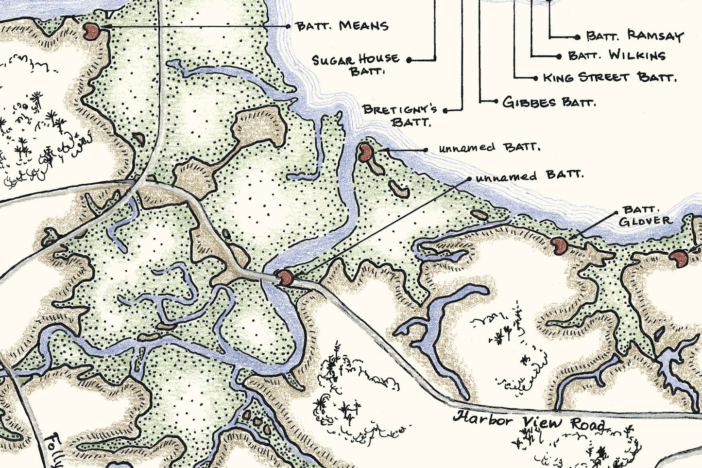 Revolutionary & Civil War Fortifications of Charleston Harbor