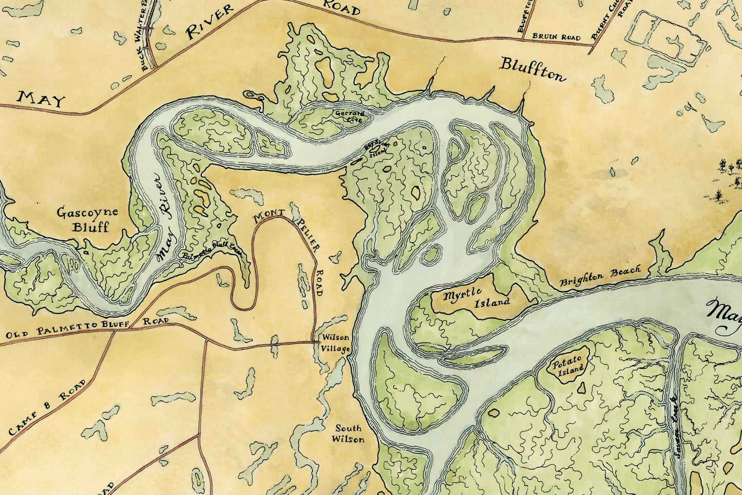 Marshes of Palmetto Bluff, South Carolina